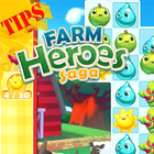 Tricks farm heroes saga icône