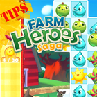 Tricks farm heroes saga ไอคอน