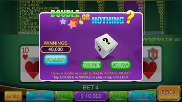Casino Video Poker اسکرین شاٹ 2
