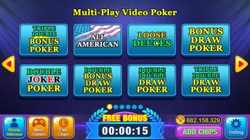 Video Poker Games - Multi Hand screenshot 1