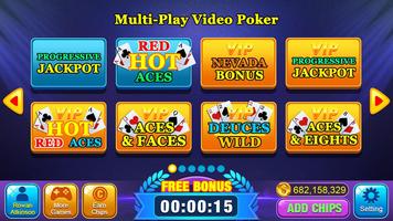 Video Poker Games - Multi Hand capture d'écran 2