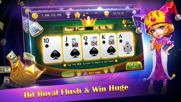 1 Schermata video poker - casino card game