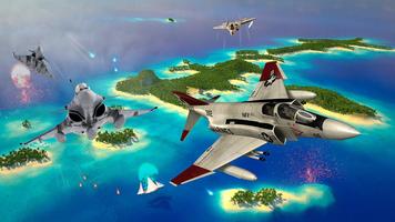 Aircraft Fighter Pilot Battle Game 3D ảnh chụp màn hình 1