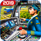 Indian Express  Bullet Train Simulator 2019 أيقونة