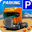 US Semi Big Cargo Truck Parkin