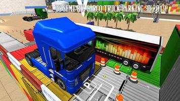 US Semi Big Cargo Truck Parkin screenshot 3