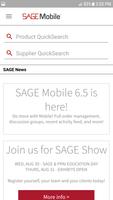 SAGE Mobile poster