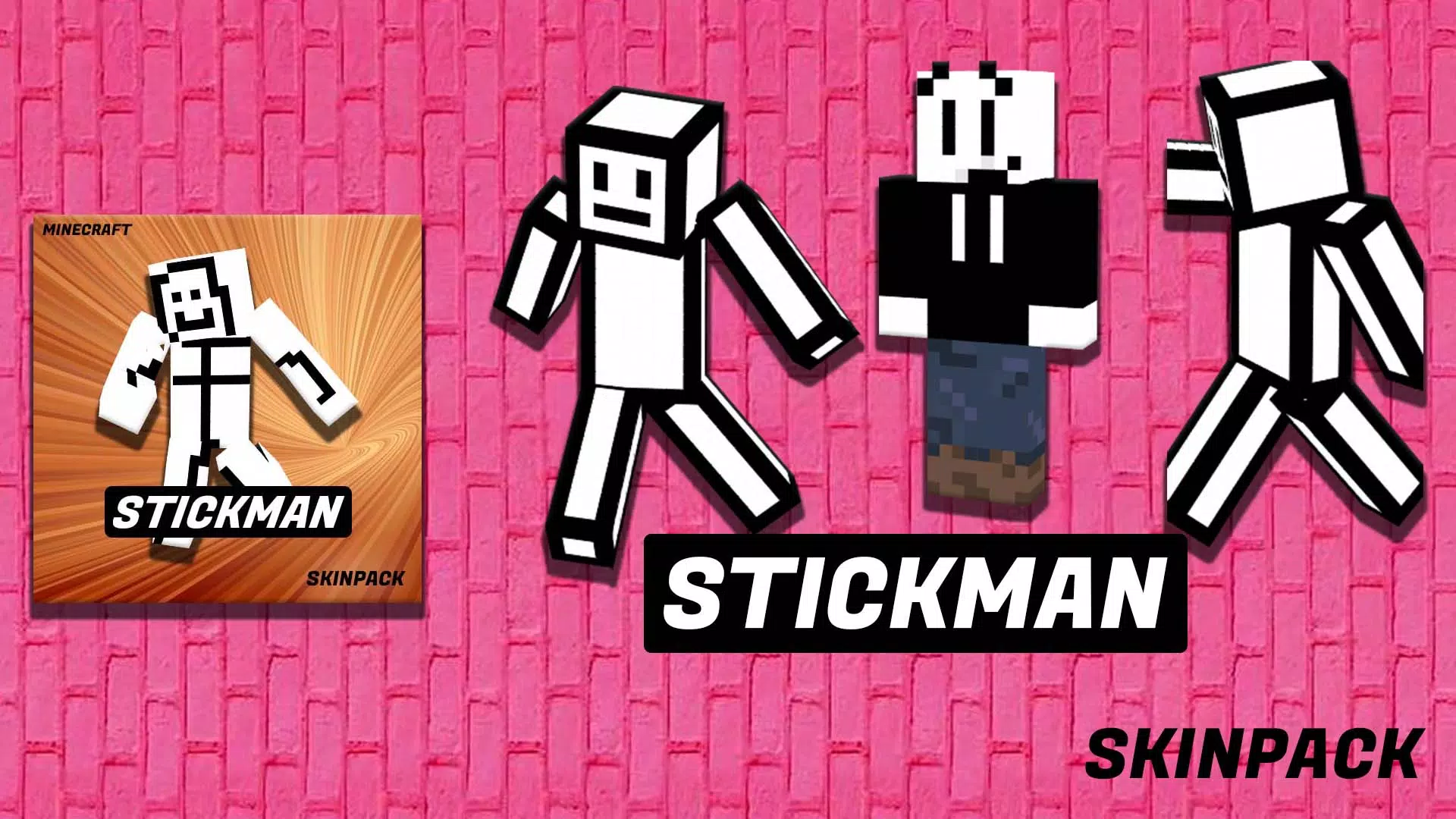 stickman  Minecraft Skins