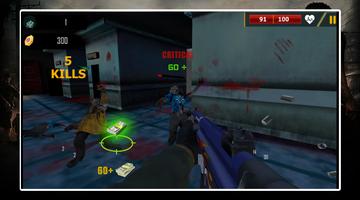 Jeux de zombies: Zombie Hunter - FPS Gun Games Affiche