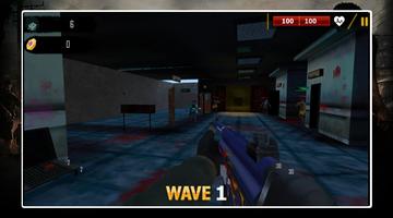 Jeux de zombies: Zombie Hunter - FPS Gun Games capture d'écran 2