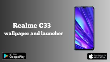 Realme c33 Wallpaper &launcher Plakat