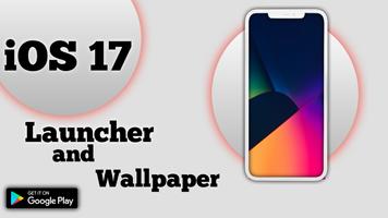 iOS 17 Luncher , Wallpaper syot layar 2