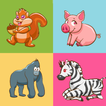 Animals Memory Game for Kids icon