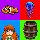 Mermaid Memory Game for Kids icône