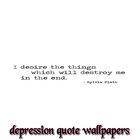 Depression Quote Wallpapers icon