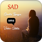 Sad Video Status-Quotes-Gif wishes-Wallpapers アイコン