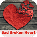 sad broken heart APK
