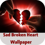 sad broken heart wallpaper APK