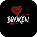 sad broken heart wallpaper APK