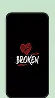 Sad Broken Heart Wallpaper plakat