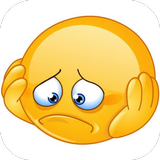 Sad Face Emoji 아이콘
