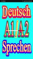 Deutsch sprechen A1 A2 Plakat