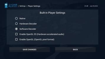 Sadar Player captura de pantalla 2
