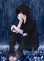 Sad Boy Anime Wallpapers Affiche