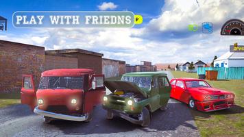 Russian Car Crash Racing syot layar 2