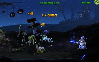 Magical Zombie Smasher Lite imagem de tela 2