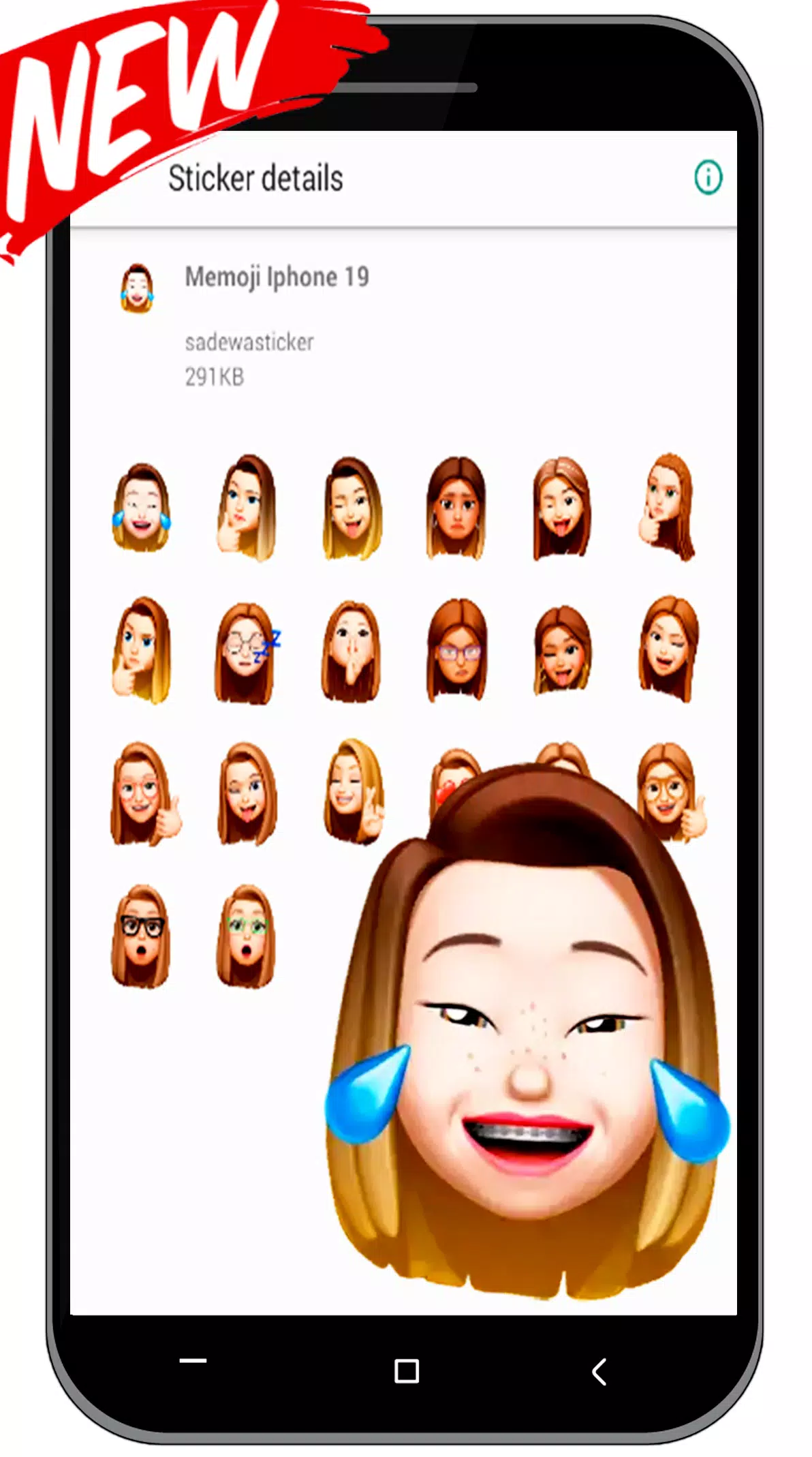 Emoji và Memoji Iphone Sticker For Whatsapp là những biểu tượng cảm xúc sáng tạo và độc đáo nhất hiện nay. Với nhiều kiểu dáng và biểu tượng khác nhau, đây chắc chắn là công cụ giúp bạn thể hiện cảm xúc của mình một cách chân thực và sinh động nhất. Hãy cập nhật ngay để trở thành người sáng tạo và vui tươi nhất trên Whatsapp.
