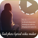 My Sad photo lyrical video status maker with music APK