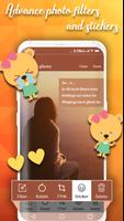 My Sad photo lyrical video status maker with music screenshot 2