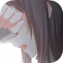 Sad wallpaper: Unhappy quote, anime sad wallpaper APK