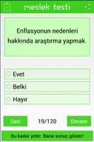 Meslek Testi скриншот 3