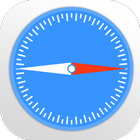 Safari Browser safe and secure icon