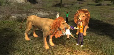 Lion Attack 3D Simulator