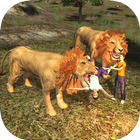 Lion Attack 3D Simulator biểu tượng
