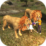 Lion Attack 3D Simulator biểu tượng