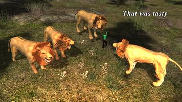 Lion Attack 3D Simulator ảnh chụp màn hình 2