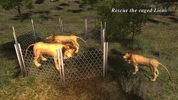 Lion Attack 3D Simulator ảnh chụp màn hình 3