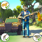 Animal Safari Hunting Game - F آئیکن
