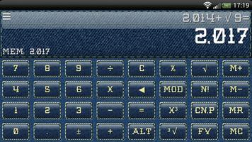 SCalc Denim theme ảnh chụp màn hình 3