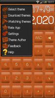 SCalc Leather Theme ảnh chụp màn hình 1