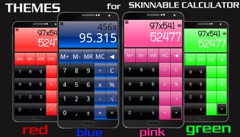 THEME FOR SCALC GLOSSY BLUE poster