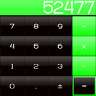 THEME FOR SCALC GLOSSY GREEN icon