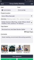 Safety Meeting Pro (Checklists screenshot 2