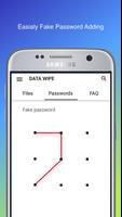Data Wipe Screen Locker screenshot 1