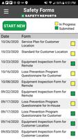 Safety Reports Forms App Poster