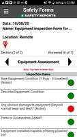 1 Schermata Safety Reports Forms App | SR